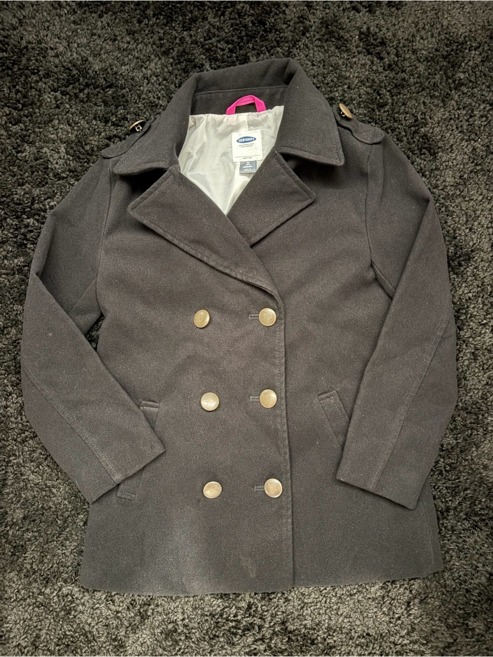 EUC Girls Old Navy Peacoat size 8